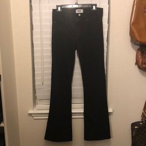 Paige Black Skyline Bootcut Jeans